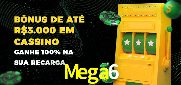 Mega6 melhor bônus de depósito